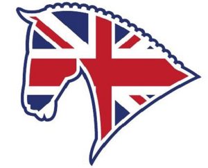 horsehead with british flag inside logo for Pegasus Equine Dentistry
