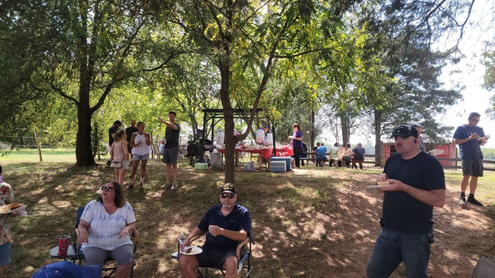Aug 2022 cookout at Silver Eagle Stable