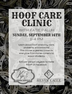 Hoof Care Clinic Flyer