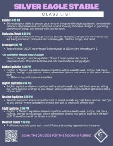 SES In House Schooling Show Class Lit 