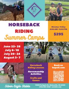 2026 summer horseback riding camps 